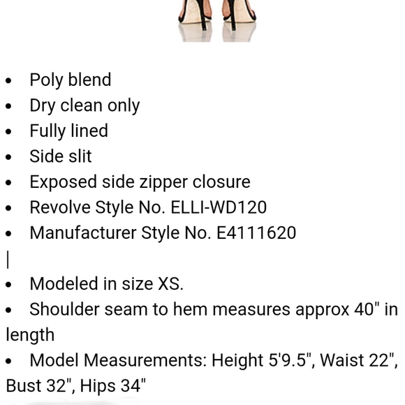 🔥Elliatt Dusk Dress Print white/black. Small - Picture 8 of 8